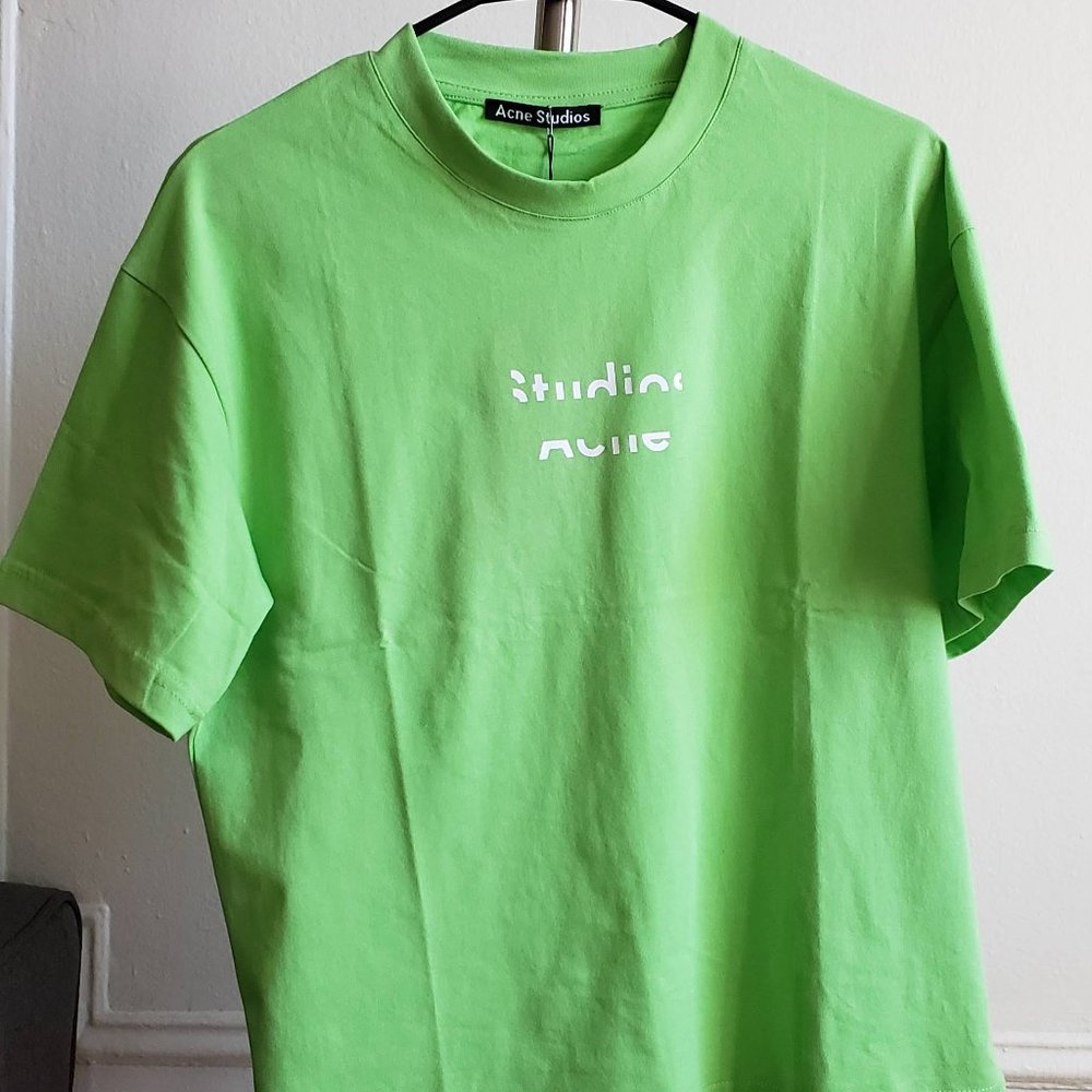Acne Studios Gojina Dyed PAW17 Broken Logo T Shirt